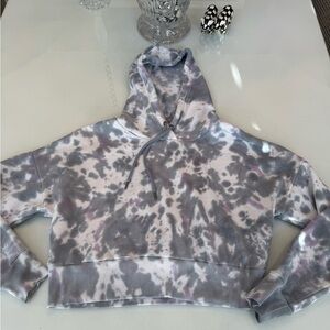 Cropped pullover sweatshirt hoodie cropped hooded pullover 90 degree by reflex